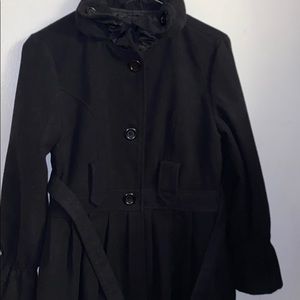 Black girls coat